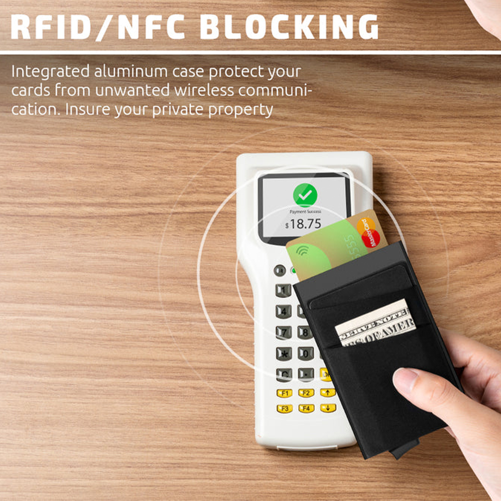 DNAC Smart Wallet Card Holder RFID Dompet Kartu Minimalis Pria Wanita