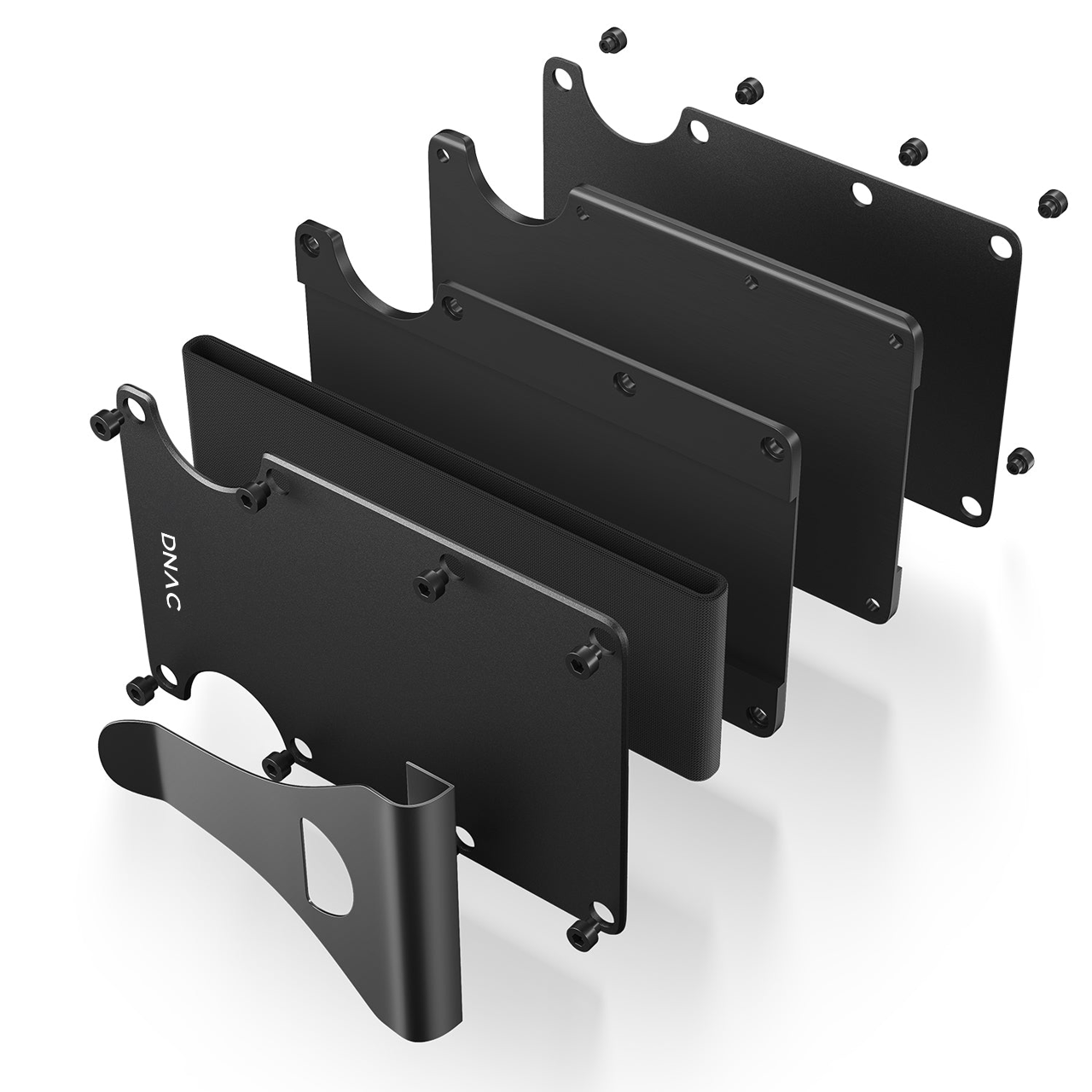 DNAC Metal Wallet Card Holder RFID Dompet Kartu Minimalis Pria Wanita