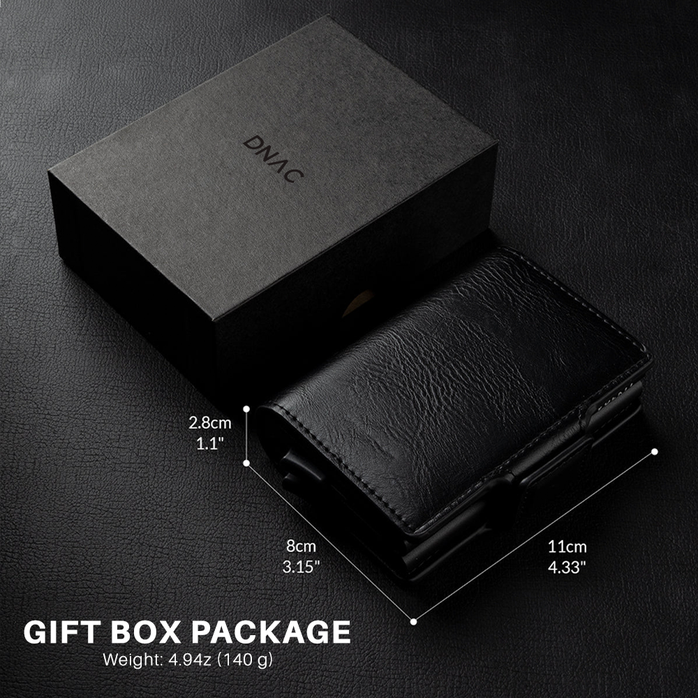 DNAC Twin Wallet Card Holder RFID Dompet Kartu Minimalis Pria Wanita