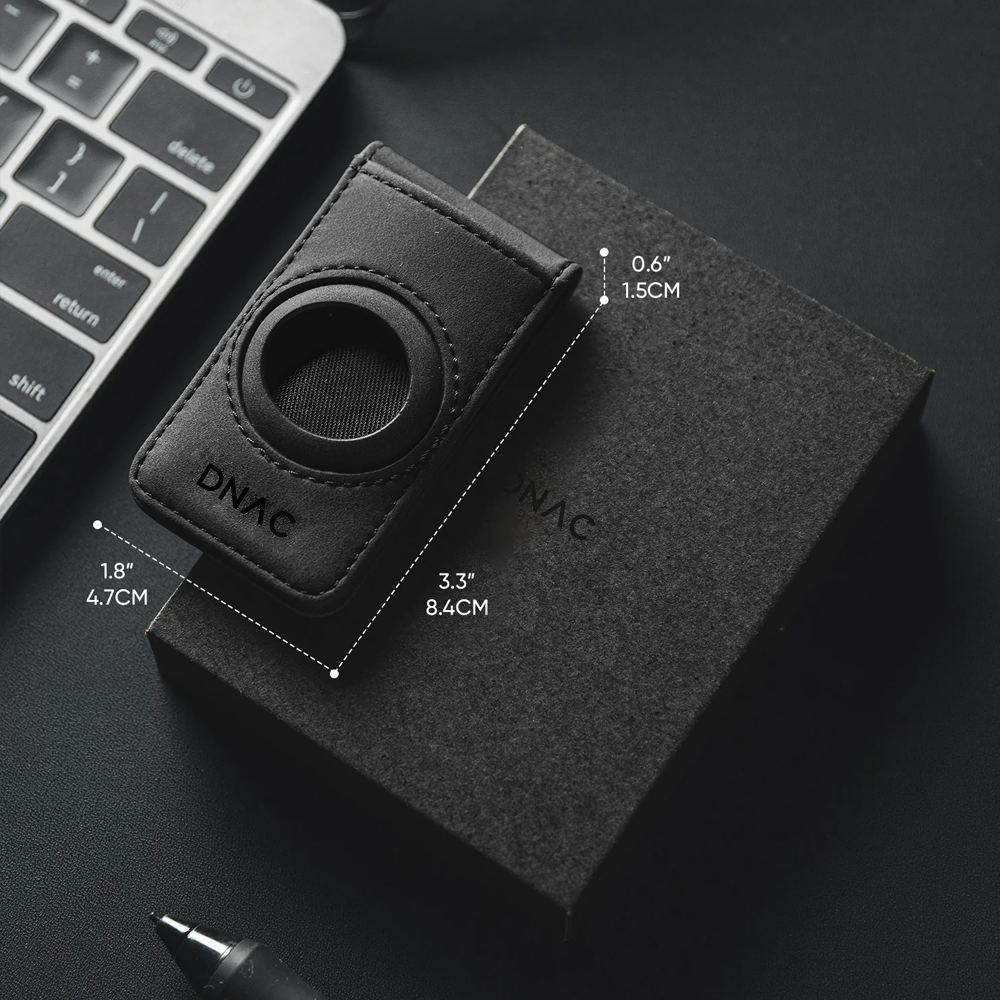 DNAC Magnetic Money Clip with Airtag Case