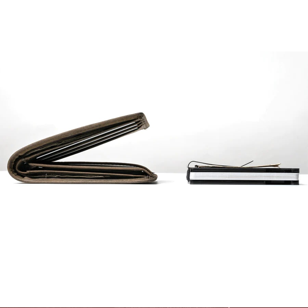 DNAC Metal Wallet Card Holder RFID Dompet Kartu Minimalis Pria Wanita