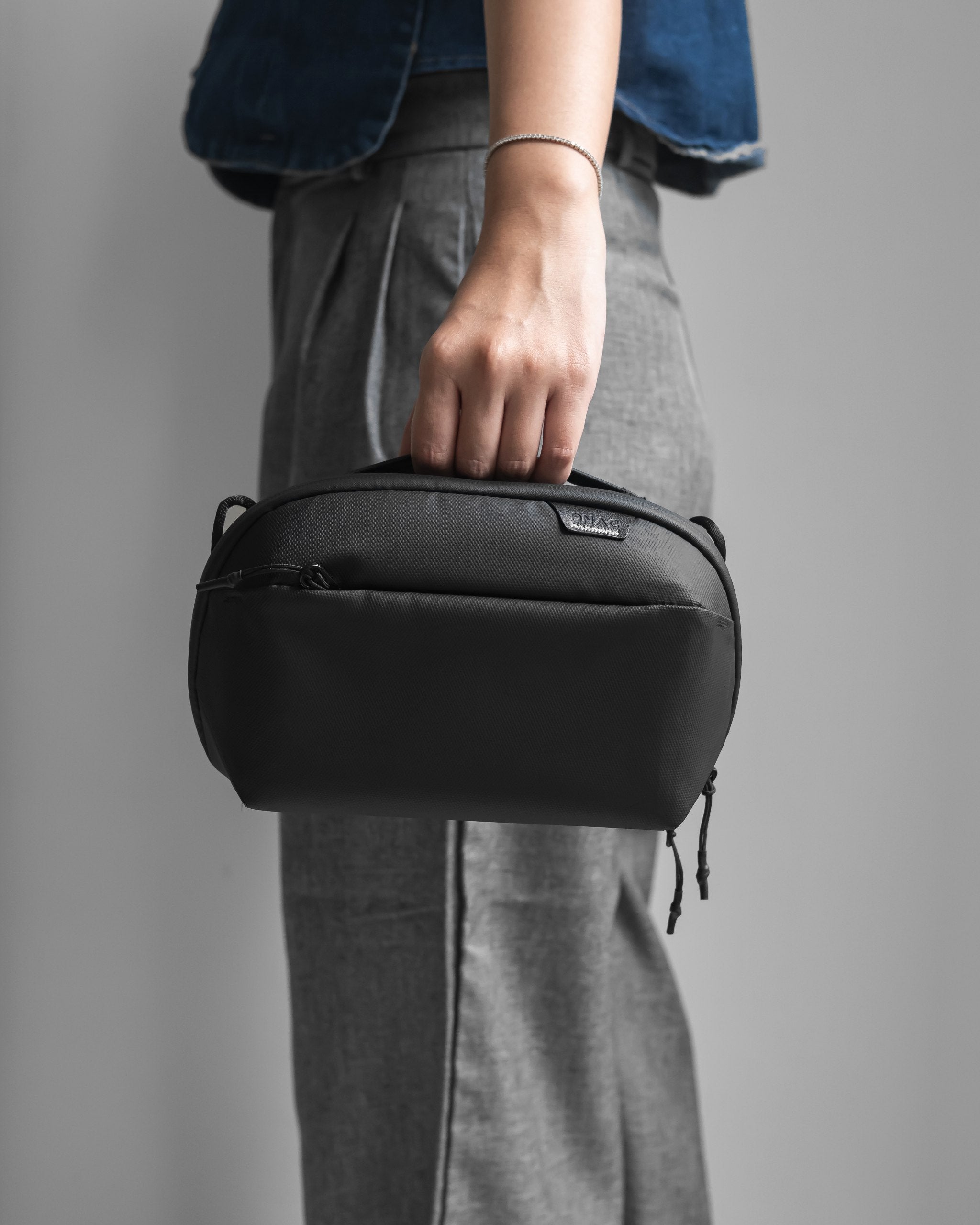 DNAC Tech Organizer Pouch / Travel Pouch / Case - Black