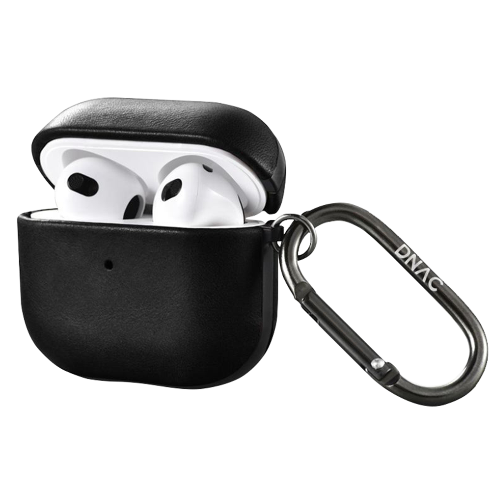 DNAC Case Apple Airpods 3 Leather Cowhide Premium Classic Pouch Casing