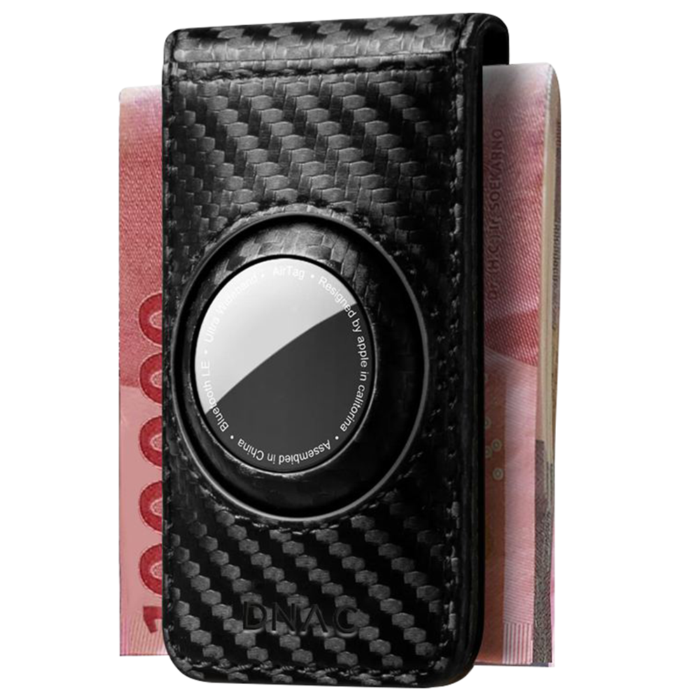 DNAC Magnetic Money Clip with Airtag Case