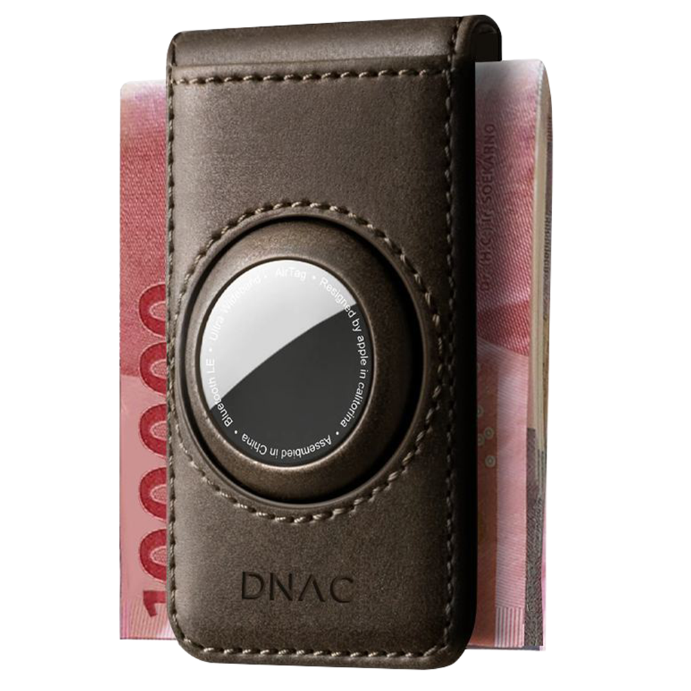 DNAC Magnetic Money Clip with Airtag Case
