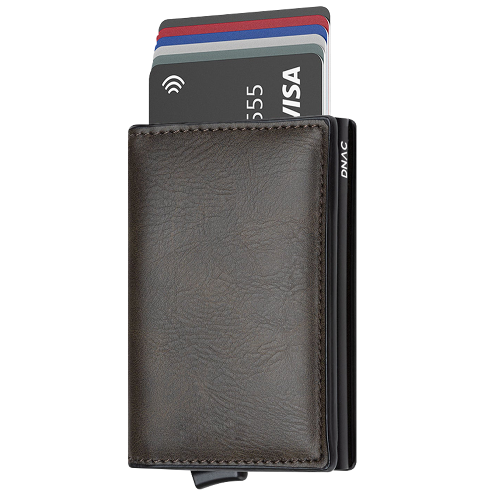 DNAC Slim Wallet Card Holder RFID Dompet Kartu Minimalis Pria Wanita