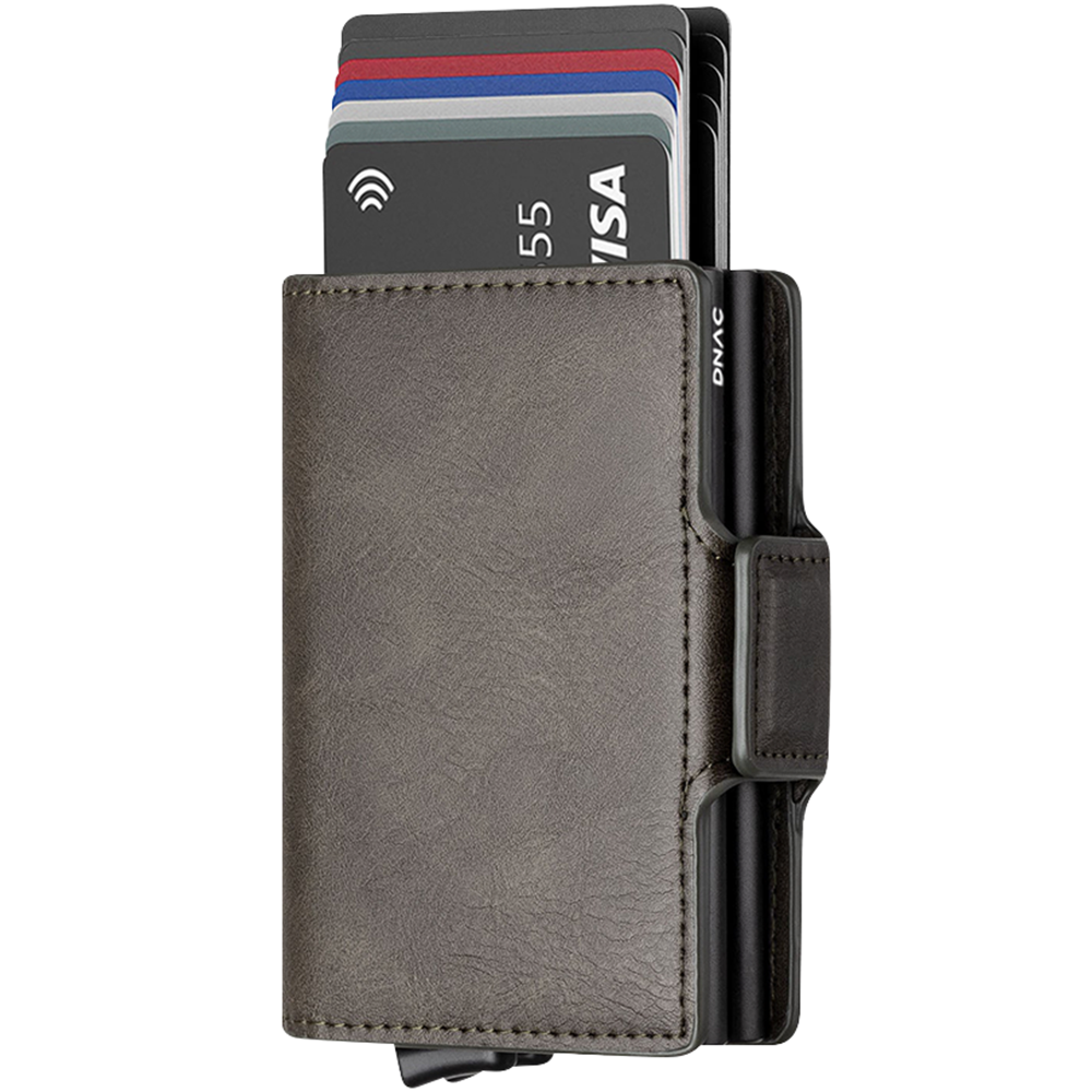 DNAC Twin Wallet Card Holder RFID Dompet Kartu Minimalis Pria Wanita
