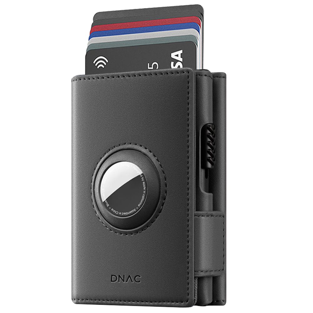 DNAC Mini Wallet Card Holder RFID with Airtag Case