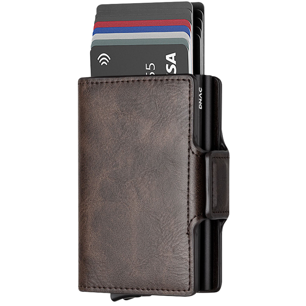 DNAC Twin Wallet Card Holder RFID Dompet Kartu Minimalis Pria Wanita