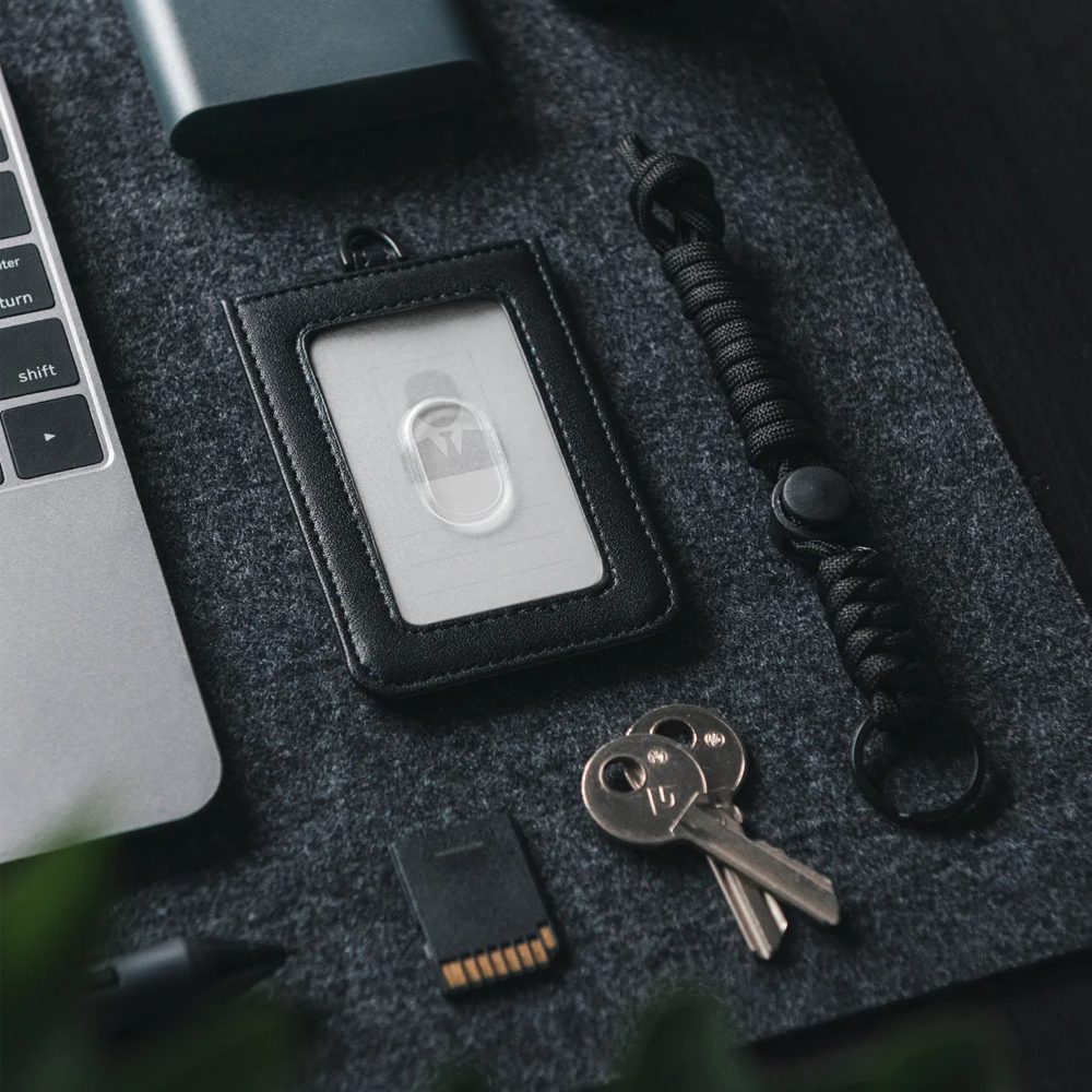 DNAC ID Card Holder with Lanyard Money Pocket