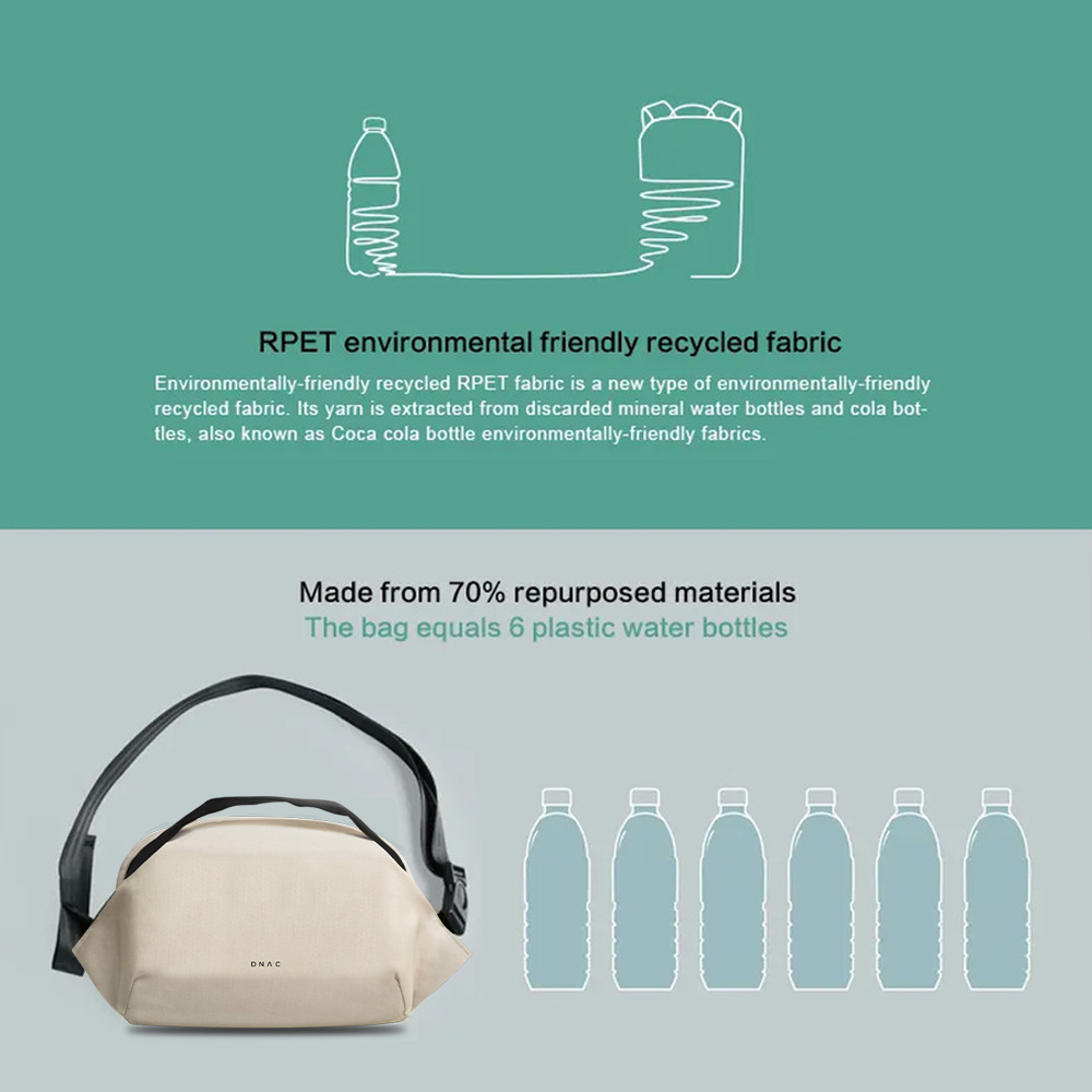 DNAC Cross Body Sling Bag / Small Chest Bag 5L