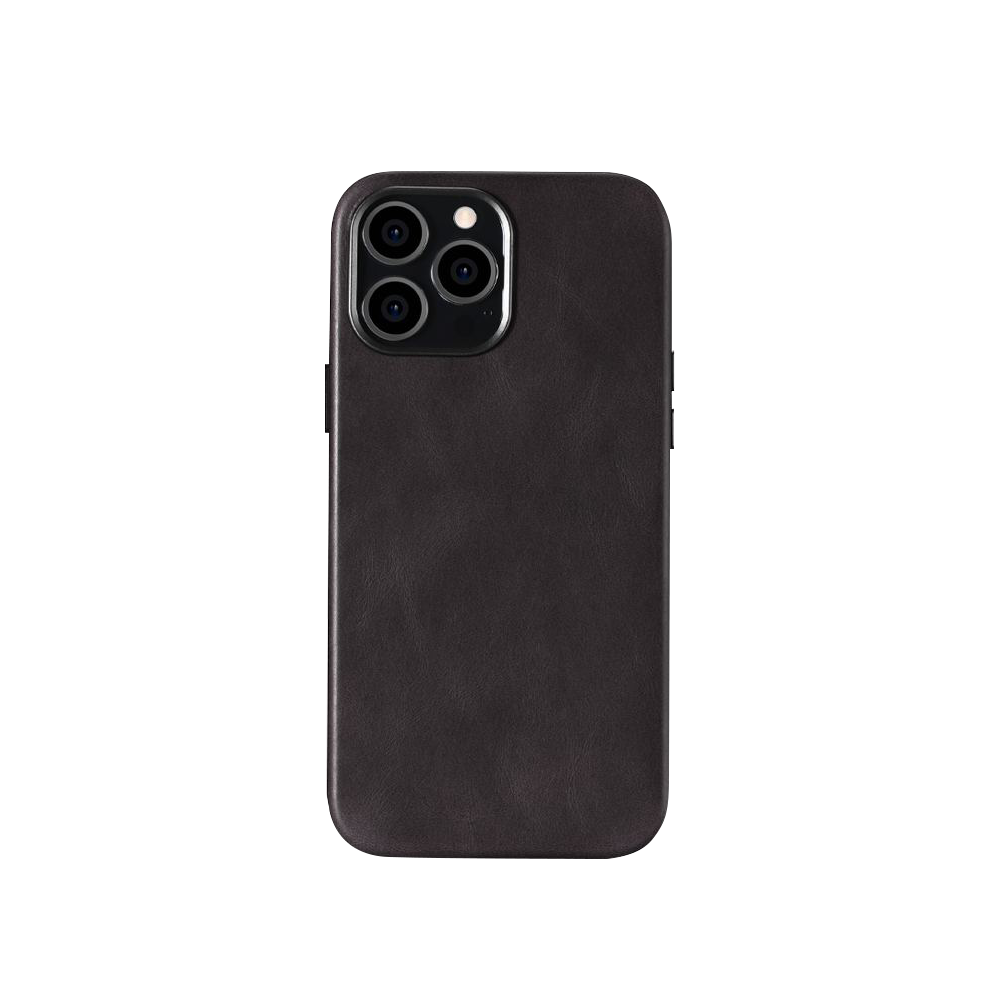 DNAC Case iPhone 13 Cowhide Leather MagSafe Hybrid Casing