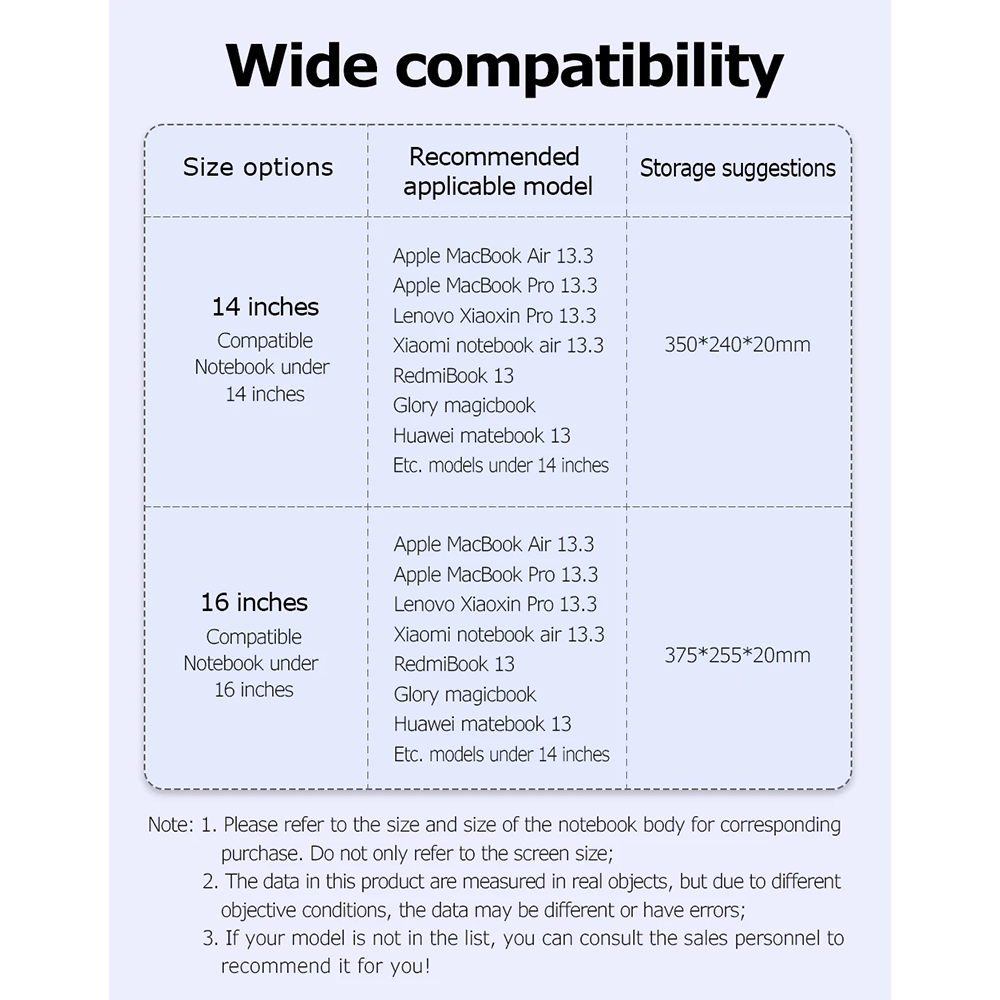 DNAC Carry Sleeve Tas Laptop Case 14 Inch with Magnetic Stand Laptop