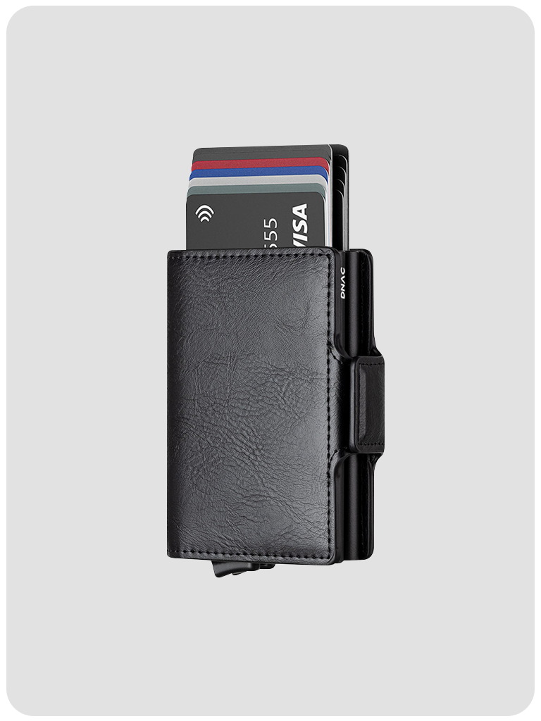 DNAC Twin Wallet Card Holder RFID Dompet Kartu Minimalis Pria Wanita