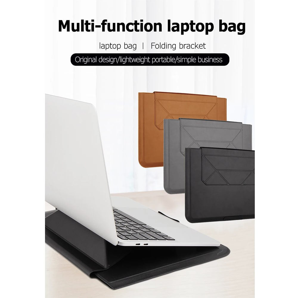 DNAC Multi-Function Laptop Sleeve 14 Inch with Magnetic Stand
