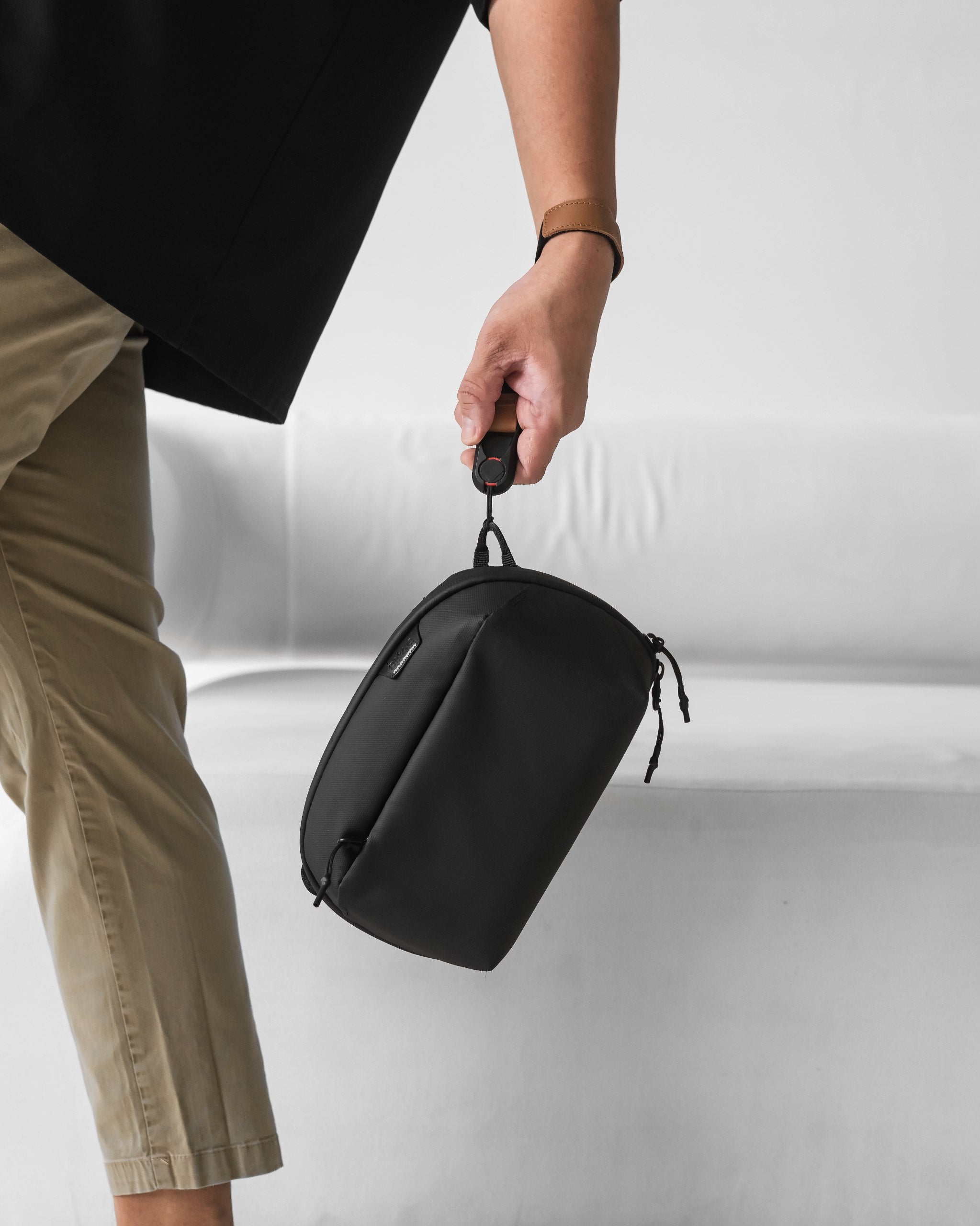 DNAC Tech Organizer Pouch / Travel Pouch / Case - Black