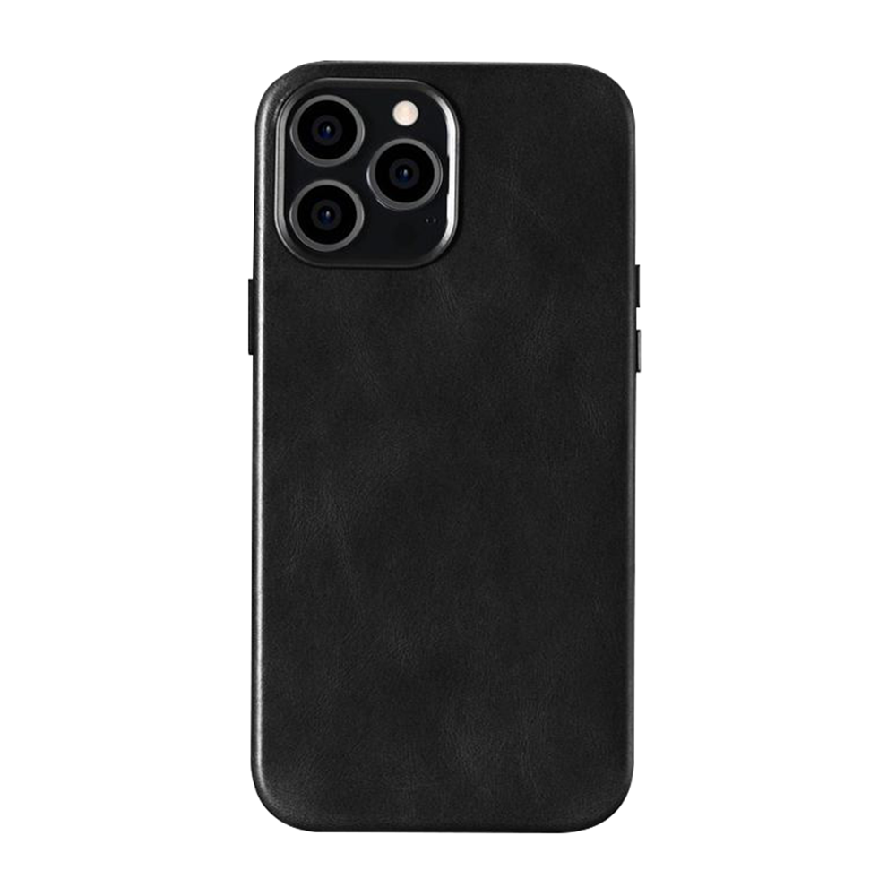 DNAC Case iPhone 13 Pro Cowhide Leather MagSafe Hybrid Casing