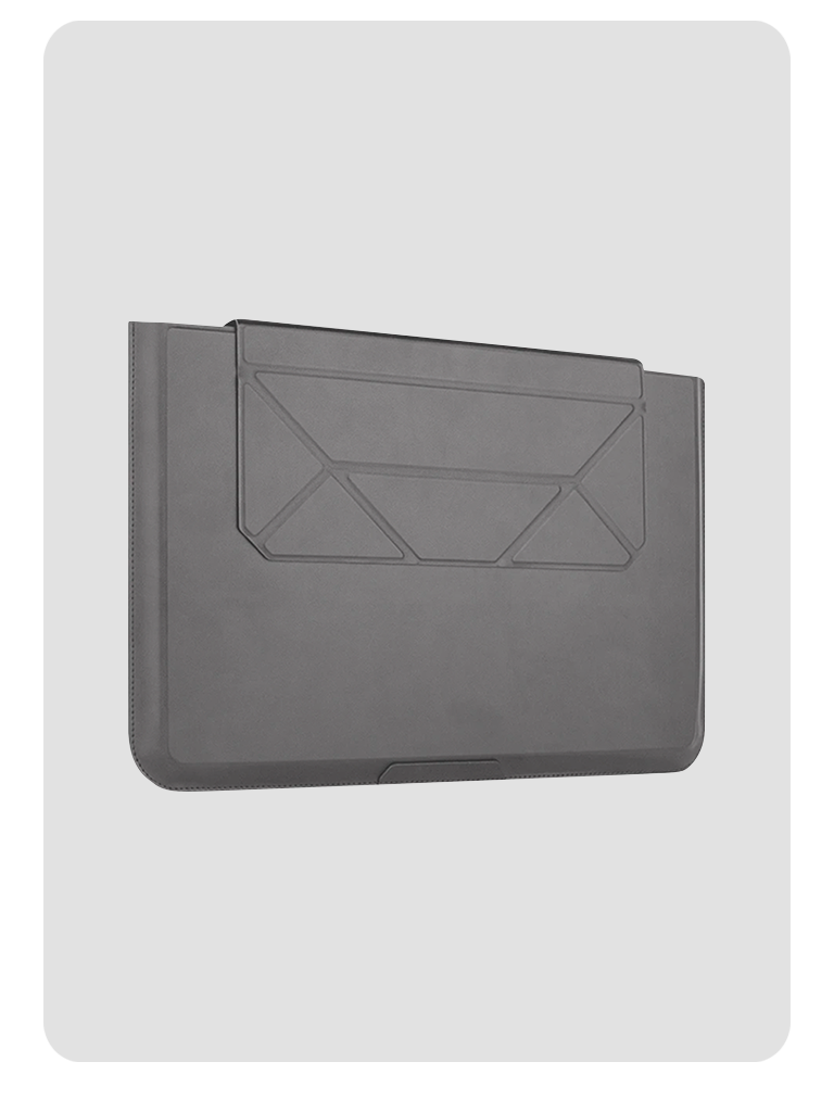 DNAC Carry Sleeve Tas Laptop Case 14 Inch with Magnetic Stand Laptop