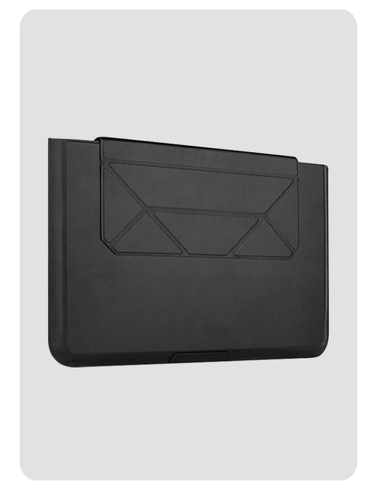 DNAC Carry Sleeve Tas Laptop Case 16 Inch with Magnetic Stand MacBook - Black